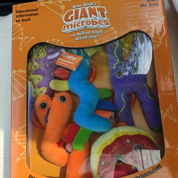 Giant microbes new inbox including DNA, nucleus, mitochondria, RNA and chromosom - Picture 6 of 7